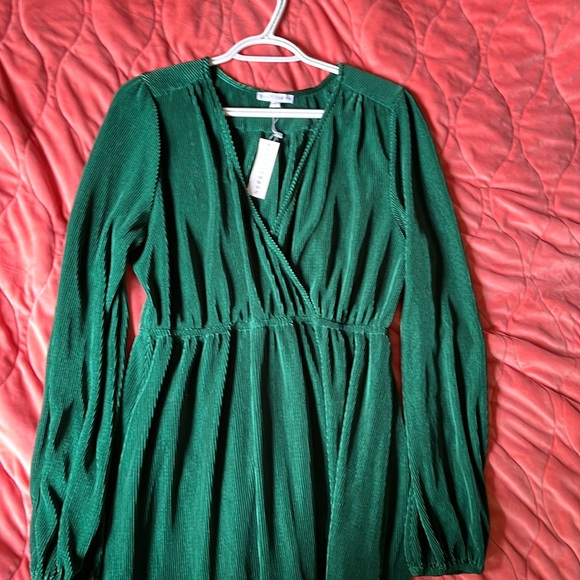 Baltic Born Venus Ribbed Dress - Forest - Picture 1 of 3